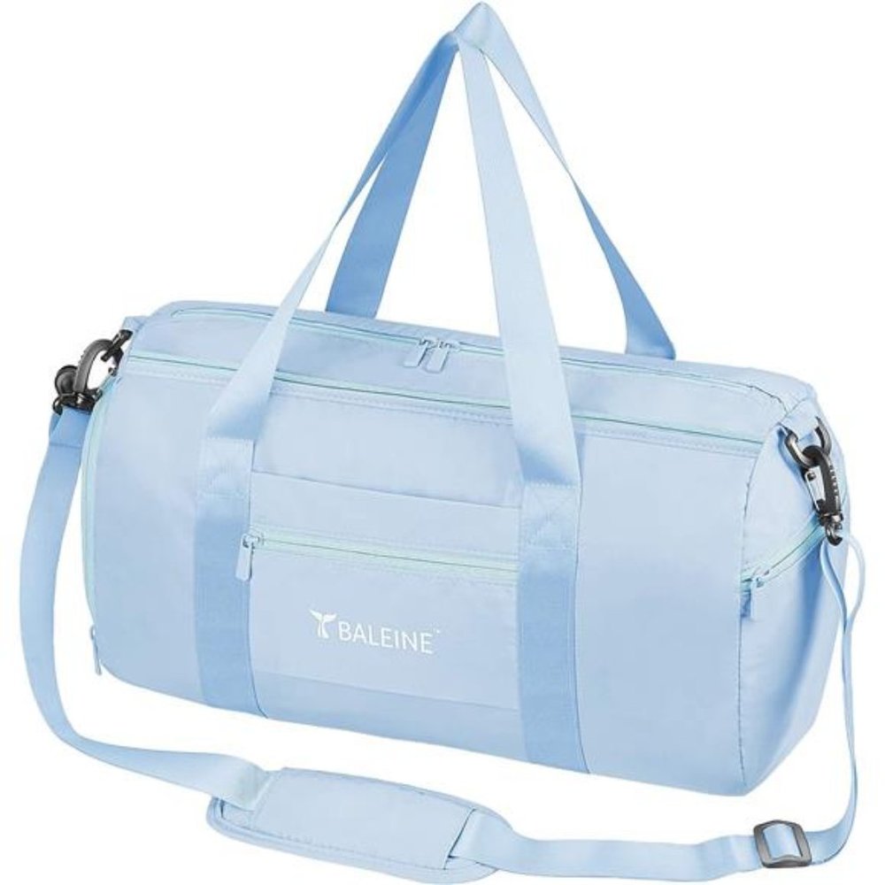 Gym Bag for Women and Men, Small Duffel Bag for Sports, Gyms and Weekend Getaway